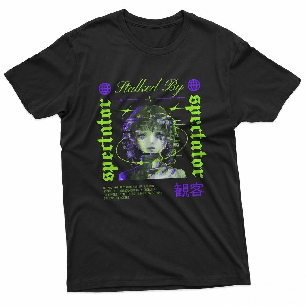 Gothic Streetwear Kanji Japan Vaporwave TShirt Unisex T-Shirt S