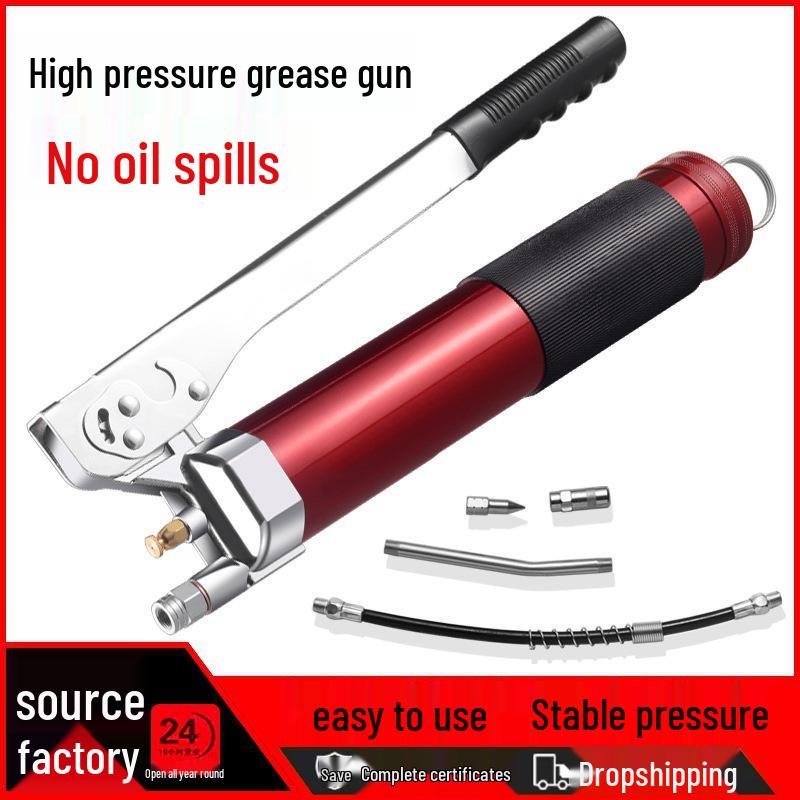 High-Pressure Pistol Grip Grease Gun - Labor-Saving Manual Tool