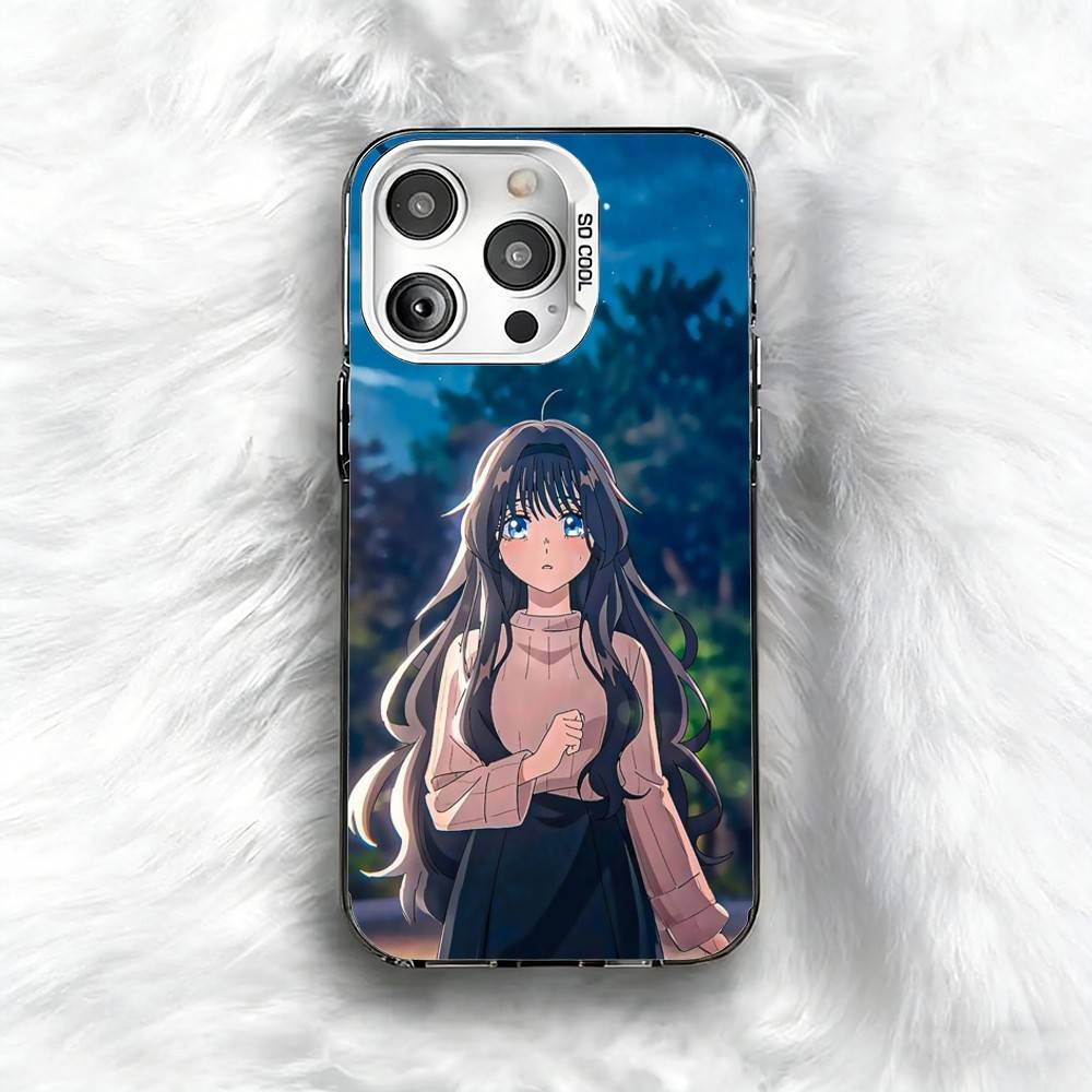 W-Waguri k-Kaoruko Anime  Phone Case For iPhone 16 17 15 14 12 13 Pro Max Black Color Shockproof Cover