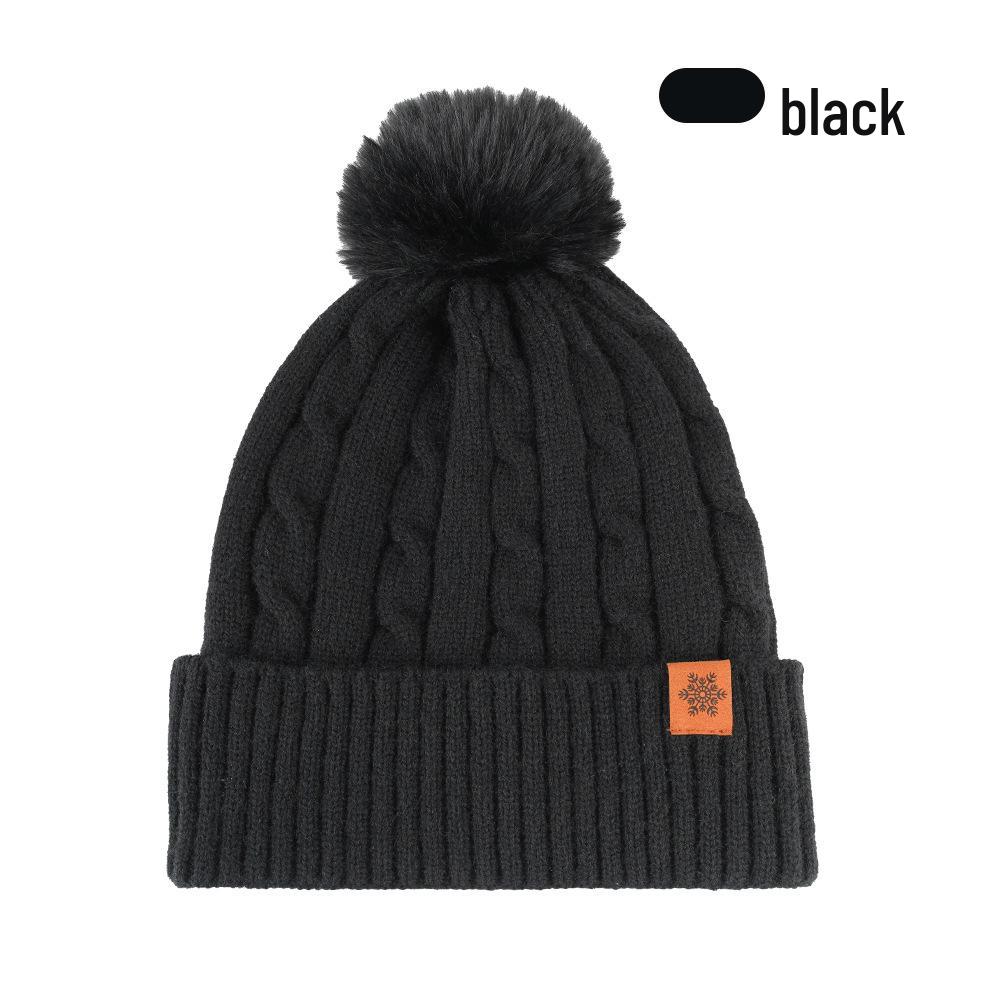 Women's Winter Knit Hat, Scarf, and Gloves Set - Double Layer Fleece Lined for Warmth