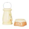 Ceramic Pet Dish With Leakproof Water Feeder Small Animal Feeding Accessories For Hamster Gerbils Cage Decors M4YD