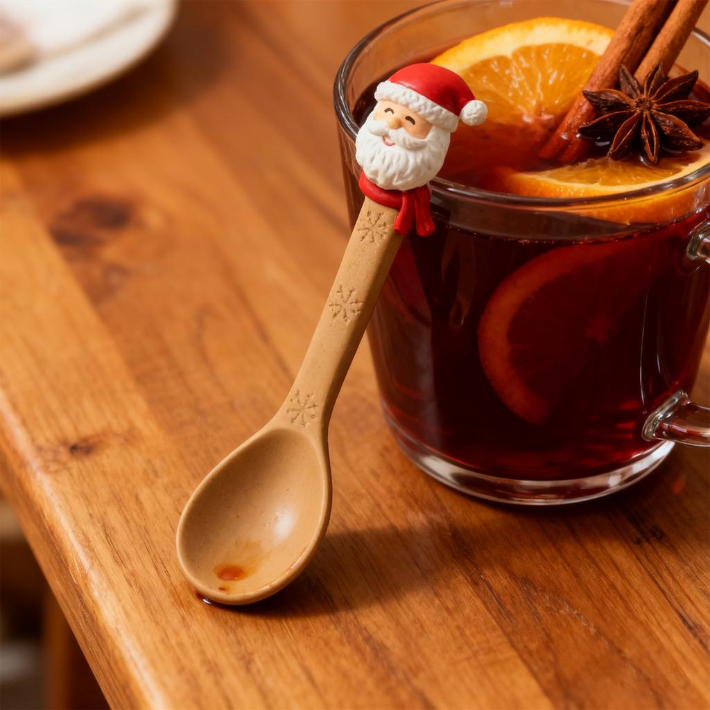 Christmas Food-Grade Silicone Spoon