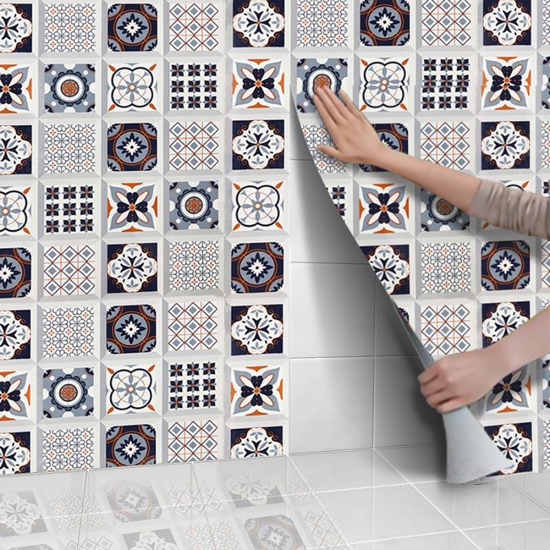 3D Vintage Brick Peel and Stick Wallpaper Self-Adhesive PVC Wall Sticker, Removable Waterproof 3D Embossed Brick Wall Decal for Living Room Dorm Photo