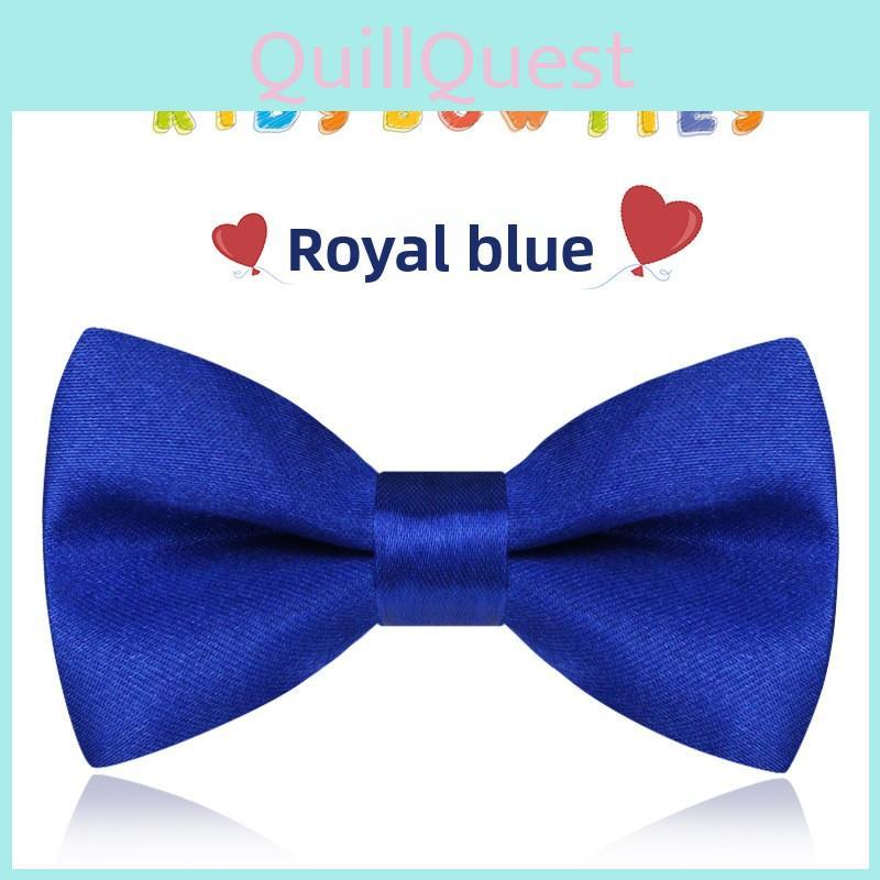 Childrens Korean Style Bow Tie With Silk Material For Party And Performance Use