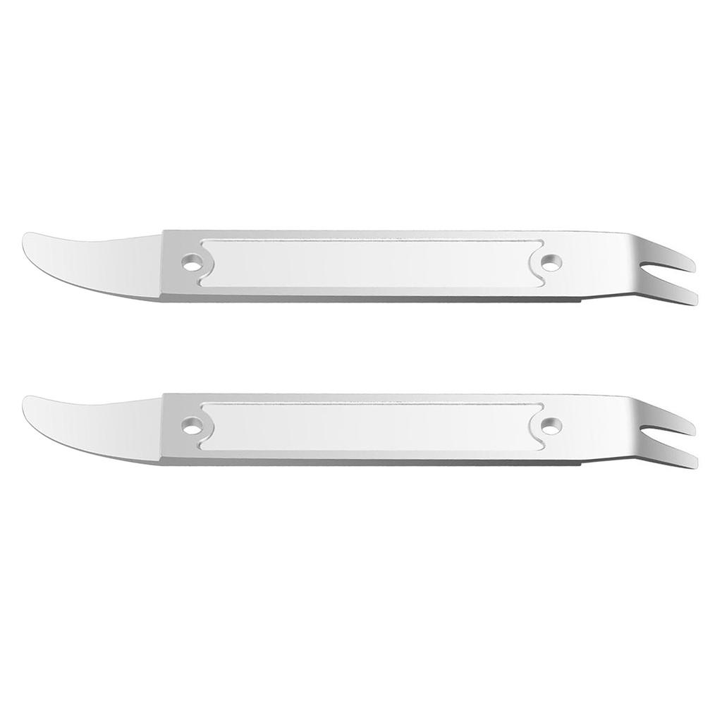 1 Stück/2 Stück Metall Brechstange Mehrzweck Tasche 4140 Brechstangenwerkzeug Innen-Außen Verkleidungsdemontagewerkzeug Entfernen Sie einfach Türverkleidung