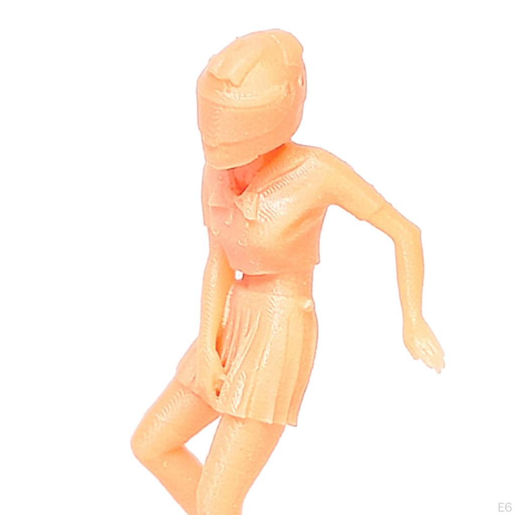 1/64 Figures Train Model People Tiny for Miniature Scene Fairy Garden Sand Table