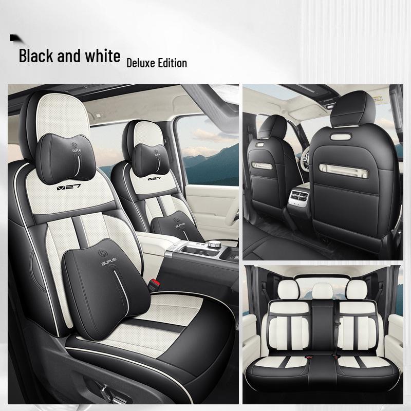 Durable Full Coverage Leather Car Seat Covers for 2026 Chery iCAR V27