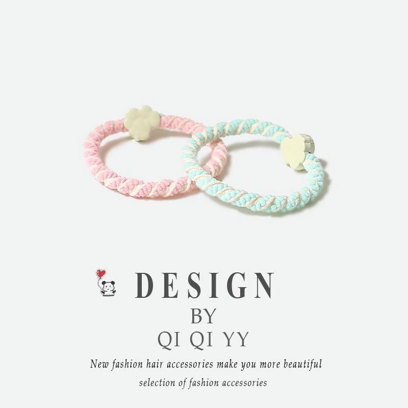 New Arrival Color Strawberry Hair Band Female Tied-up Hair Rubber Band Girlfriends' Gift Carrying Strap Sweet Hair Accessories High Elasticity Durable