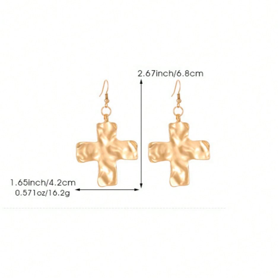 Женские модные серьги из сплава Элегантные жемчужные серьги Крест минималистичные модные женские Высокое качество Style 1