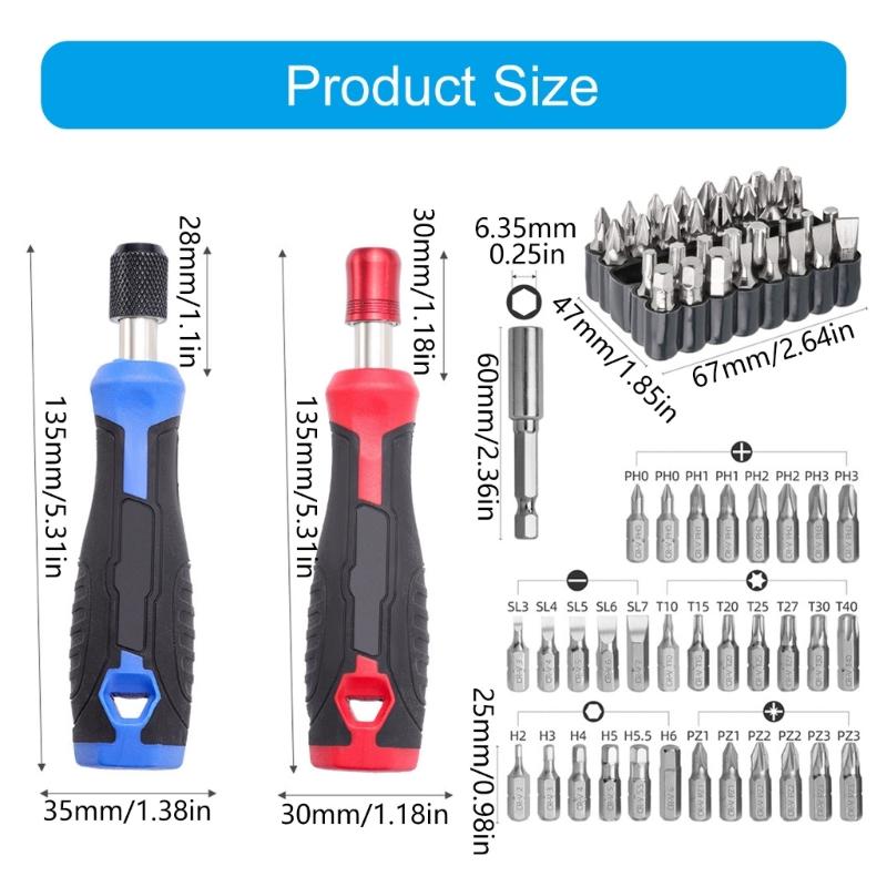 Screwdriver Bit Handle Multifunction Screwdriver Set Screwdriver Drill Wrench Tool Screwdriver Bit Set Maintenance
