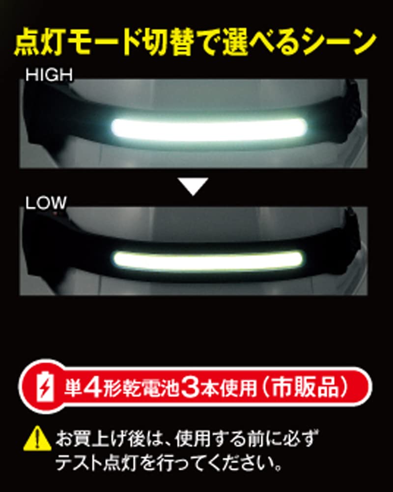 Takagi EARTH MAN Battery-Powered LED Headlight LHL-2CLA