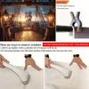 Nautical Pirate Ship Backdrop - Sunset Deck Lanterns Ocean Background
