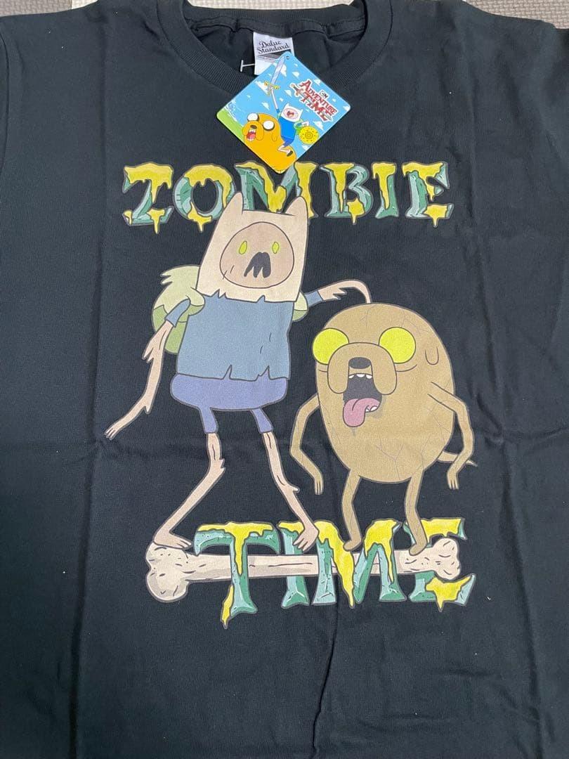 XL Adventure Time Zombie Time Zombie Half T-Shirt Jake Finn L
