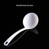 Disposable Hard Plastic Large Soup Spoons (50-Pack)