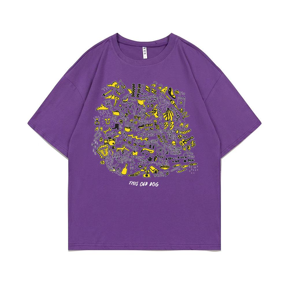 Singer Mac Demarco This Old Dog Album Graphic Tshirt Short Sleeve Men Women Vintage Oversized T-shirts Male Pop Music T Shirts