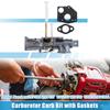 Motoforti Carburetor Carb Kit with Gaskets for B&S Engine Series 135200 130200 100200 4 Cycle Small Engine 297599 299437 130232