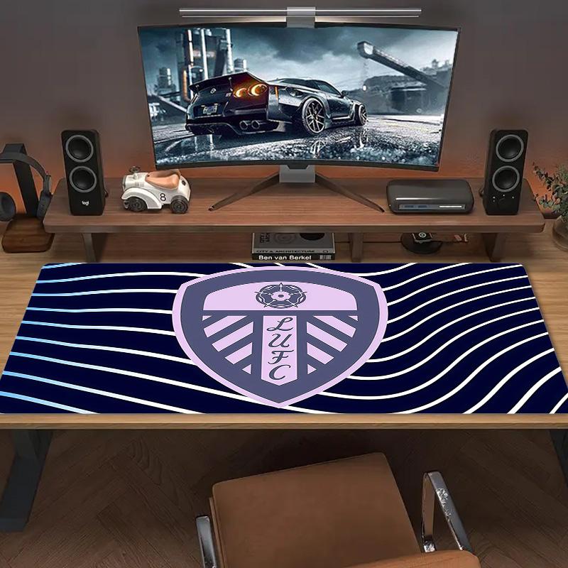 Leeds United Print  Cushion Non-slip Laptop Tablet Big Mousepad XXL Mat Mini PC Playmat With Lock edge