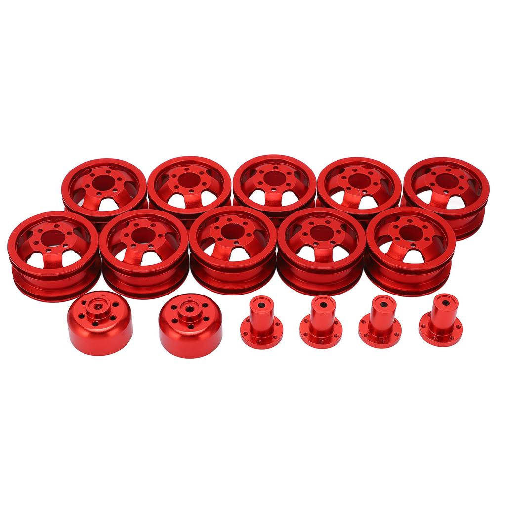 Aluminum Alloy Metal Wheel Hub for WPL B24 B36 1/16 6 Military Tracked Vehicle Wheel Rims Hub