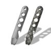Titanium Multi-Tool Pry Bar Bottle Opener Camping Survival Tool Flat End Round Outdoor Gear