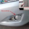 For Toyota Corolla 2008 2009 2010 2011 Chrome Front Fog Light Lamp Cover Trim Foglight Bezel Trims Car Exterior Accessories