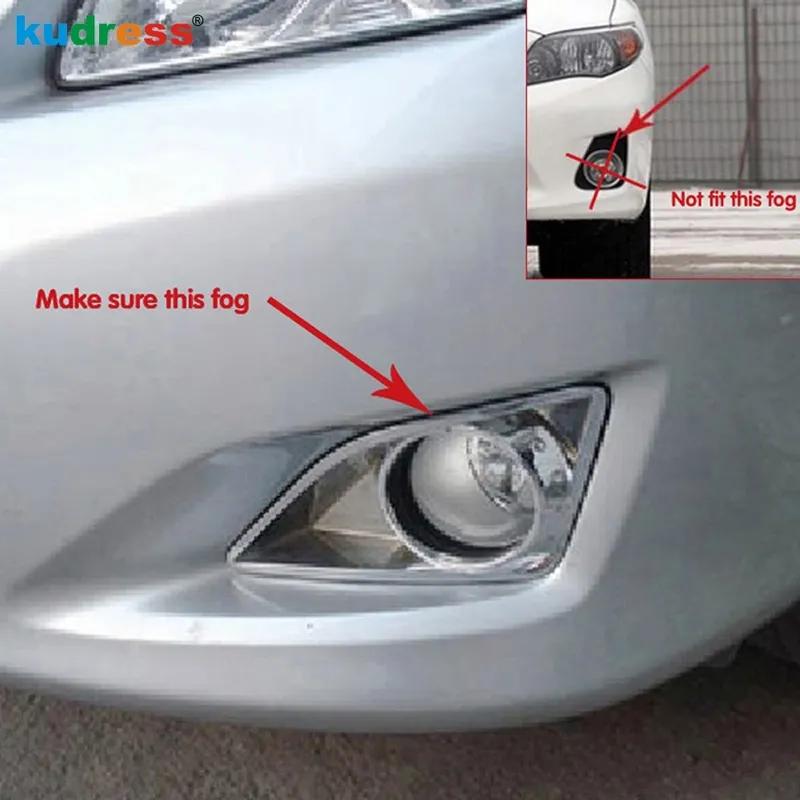 

Для Toyota Corolla 2008 2009 2010 2011 Хромированная Накладка на Передний Противотуманный Фонарь Отделка Окантовки Противотуманной Фары Автомобильные Аксессуары для Внешнего Тюнинга