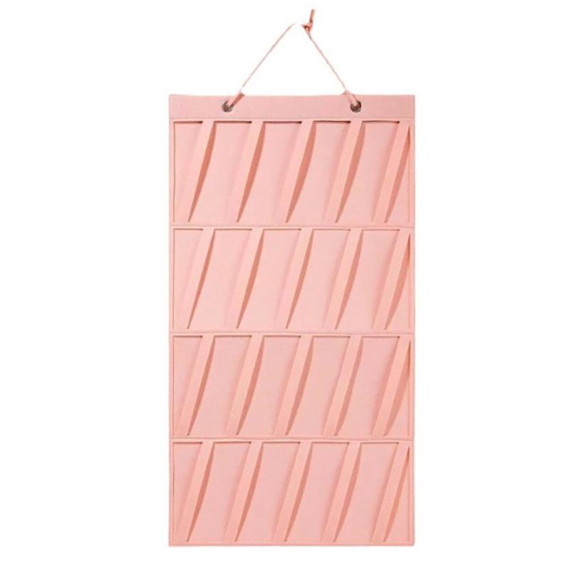 

4-слойный держатель для хранения зажимов для волос с когтями для женщин и девочек, фетровые повязки на голову, держатель для солнцезащитных очков, аксессуары розовый