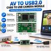 Analogově-digitální převodník s nízkou latencí CVBS na USB Video adaptér CVBS Potřeby pro kamery