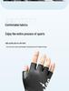 Unisex Half-Finger Cycling Gloves – Non-Slip, Shock Absorbing, Sun Protection for Mountain and Road Biking.