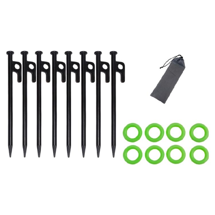 Outdoor Ground Camping Tent Stakes Anchors Pegs Windproofed Tent Stakes for Outdoor Activity and Garden Use
