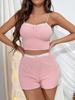 Sexy Lingerie's new independent station European and American threaded suspender set home two-piece sex clothes