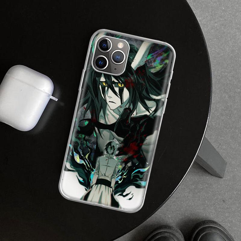 Bleach Ulquiorra Cifer 4 Phone Case Cover for iPhone 11 12 13 Mini 14 15 Plus 16 Pro Max 17 Air 7 8 + SE Art Customized Fundas 1