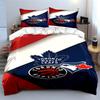 "Toronto Maple Leafs and Raptors Logo Design" Print Bedding Set Duvet Cover Pillowcases (1* Duvet Cover 2* Pillowcases Do Not Include Comforter)