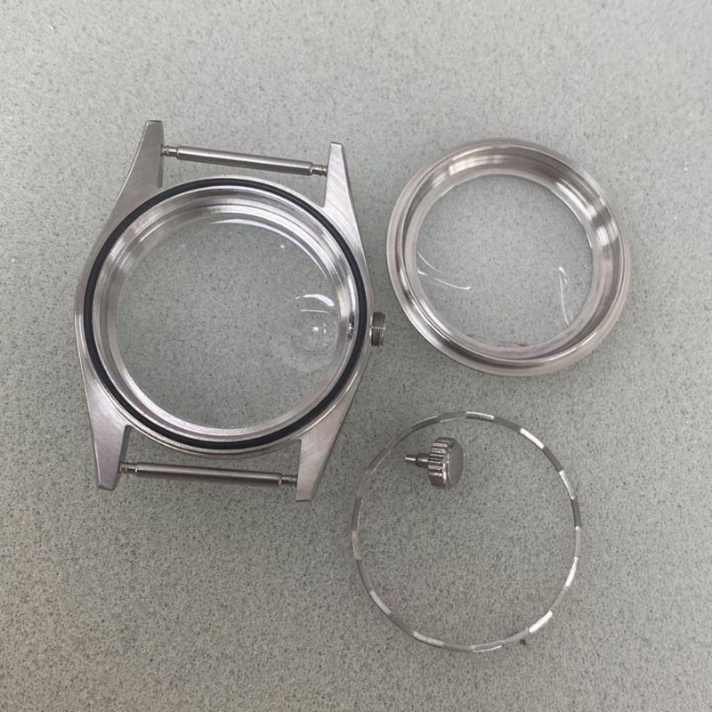 Stainless Steel Watch Case 36mm for 4R Watch Movement Accessories Steel Watch Watch Case Shell