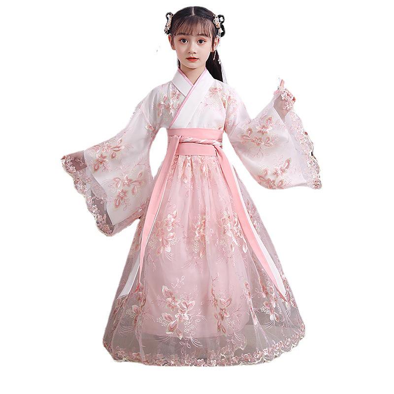 Κοριτσίστικο Χάνφου: Αρχαίο Φορέμα Ruqun Νεράιδας, Κινέζικου Στυλ Μακρυμάνικο Κοστούμι Τανγκ, Πριγκιπικό Κοστούμι