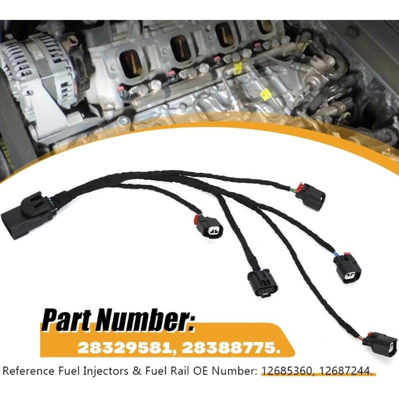 Automotive Accessory for 1500 Left Hand Fuel Rail 5.3L Fuel Injection Ignition Harness 28388775 12685360