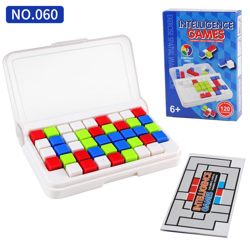 Cross-Border Magic Bead Puzzle: Educational Logic Training Board Game with Colored Beads