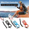 Pinze da Pesca Portapesci Strumento con Cordino Elastico Pinza per Labbra di Pesce Accessori da Pesca per Acqua Salata