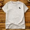 Tai Chi Yin Yang Goldenes T-Shirt Sommer Trendige T-Shirts Baumwolle Rundhals Übergroße Kleidung Kurzärmeliges Ästhetisches T-Shirt