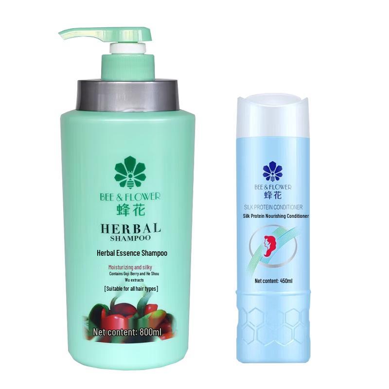 

Bee Flower Herbal Essence Shampoo & Conditioner Set