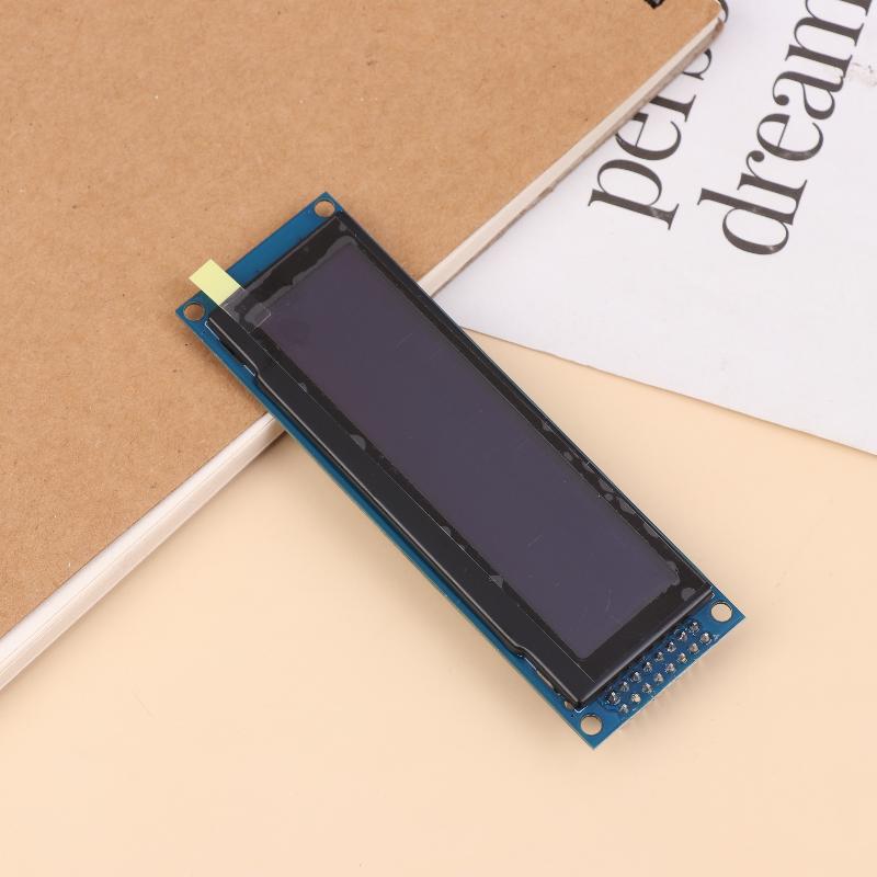 3.12 Inch Oled Display Module Ssd1322 256X64 For Arduino Stm32 Spi I2C Interface With Pre-Soldered Pin Header