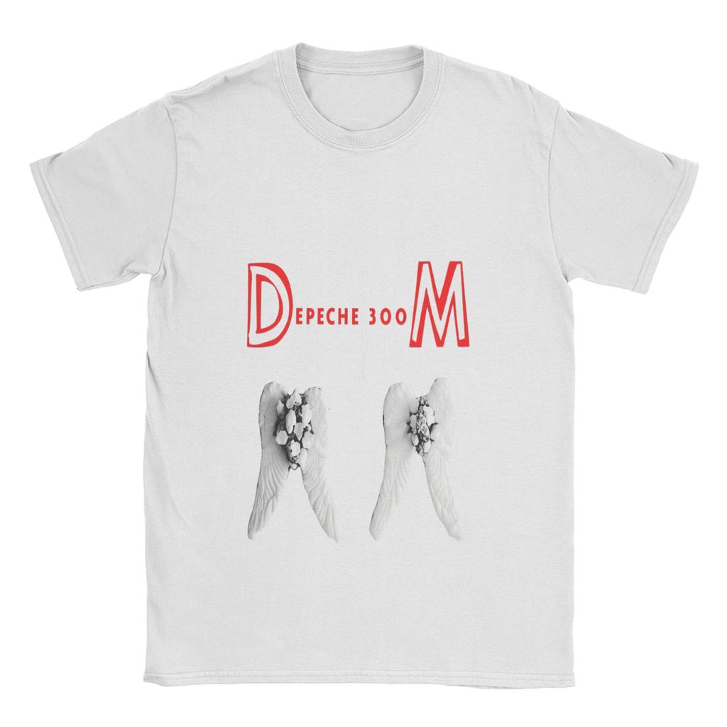 Electronic Rock Depeche Cool Mode T-Shirt Summer Hip Hop T Shirts Adult Cotton Crewneck Clothing Short Sleeve Streetwear Tops