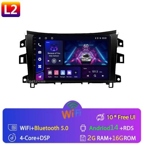 

Автомобильное радио WIFI 5 Android13 для Nissan NAVARA Frontier NP300 2015 2016 2017 2018 беспроводной Carplay Multimedia GPS Видеоплеер