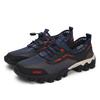Summer Men'S Mesh Sports Shoes Fashion Mountaineering Breathable Lightweight Anti Slip Shoes Outdoor Travel Running Casual Shoes