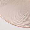 6pcs Round Gold Table Placemats 38cm PVC Heatproof Waterproof Washable Non Slip Dining Mats For Home Kitchen Restaurant Banquet