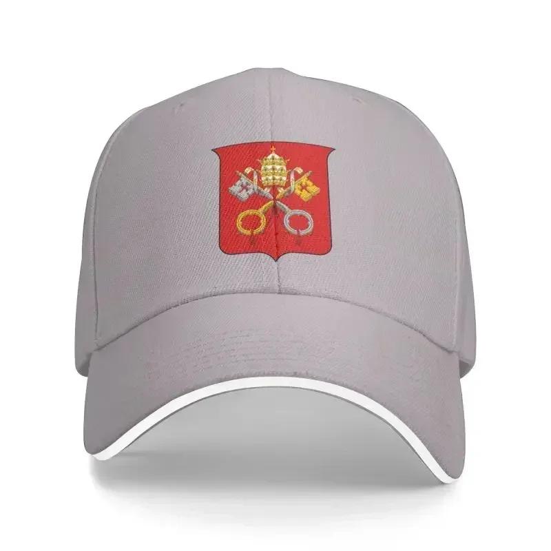 Classic Coats Of Arms Of The Holy See And Vatican City Baseball Cap Men Women Personalized Adjustable Adult Dad Hat Spring