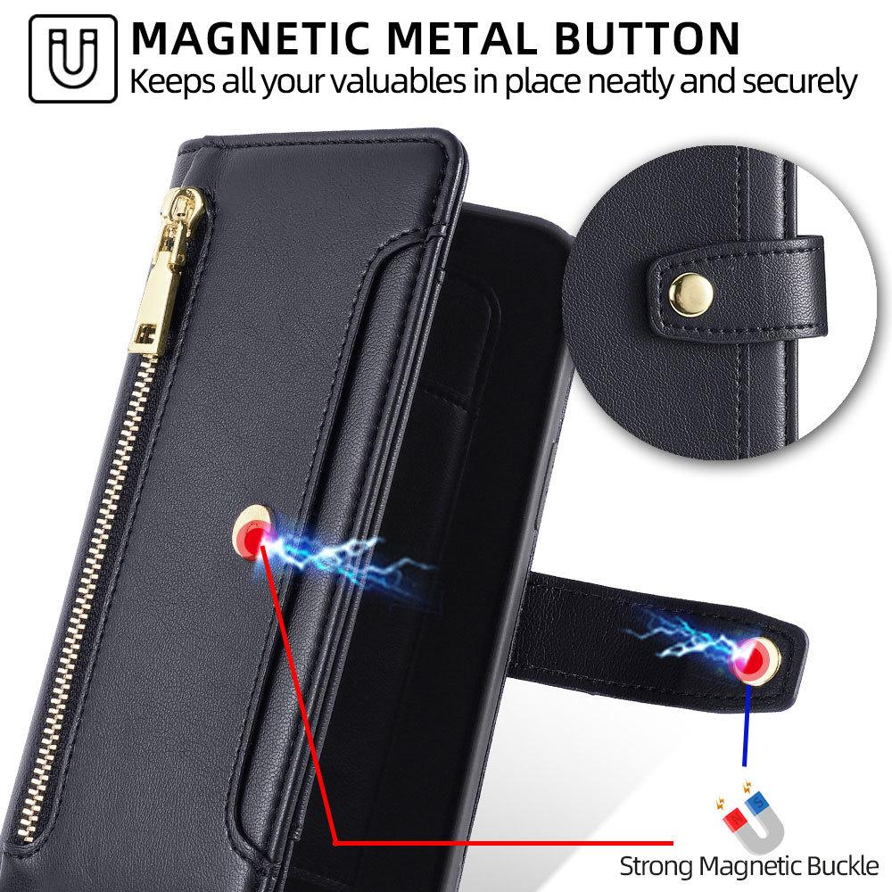 OPPO Reno 15 5G Drop-proof Leather Phone Case, Reno 13 Compatible
