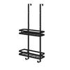 Hanging Bath Shelf Storage No Drill Basket Holder Single Double Layer Shower Shampoo Shelf Stainless steel Bathroom Accessories