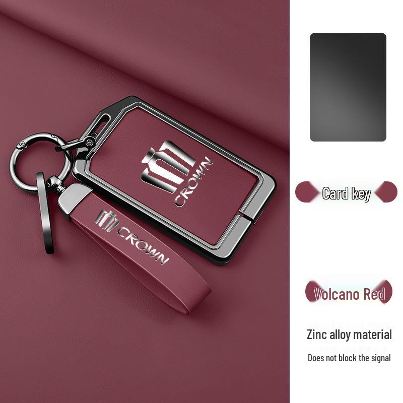 Crown Card Key Cover: Metal Accessories & Keychain for 12/13/14 Gen