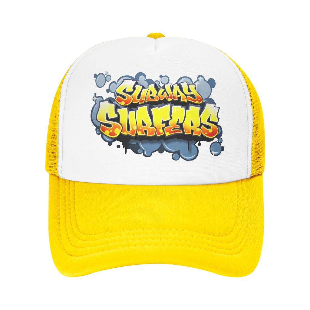 Summer Mesh Sun Hats Subway Surfers Video Game Summer Baseball Cap Street Style Hip Hop Hats Unisex WoUnisex Wholesale Baseball Caps