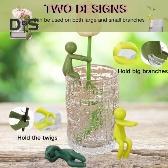 Plant Stem Holder Silicone Plant Propagation Buddy Reusable Plant Cutting Holder for Indoor Garden Sprouts Stems Shoots And Cuttings